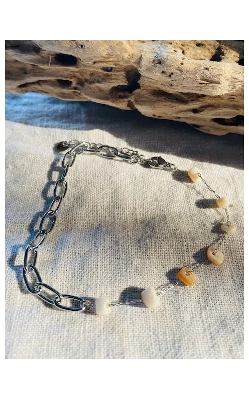 Tobillera Cadena Piedras