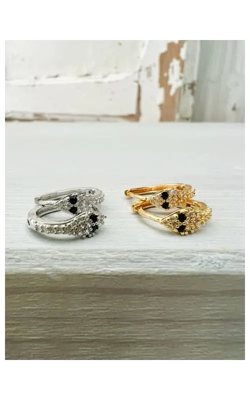 Pendientes  Mini Aros Snake