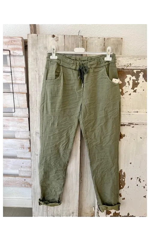 Pantalones Ideales Verde...