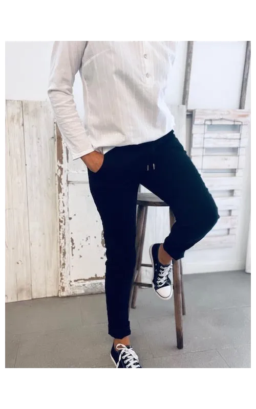 Pantalones Ideales Negro