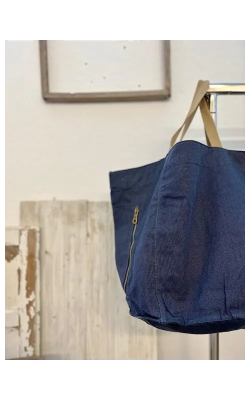 Bolsa Loneta Marino