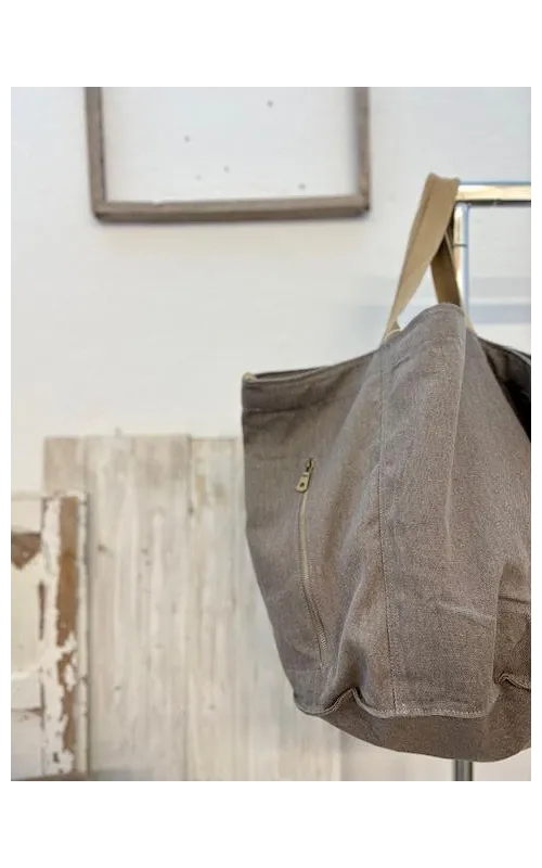 Bolsa Loneta Gris