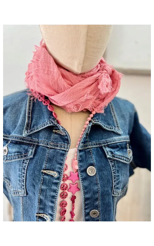 Fular Valeria Rosa