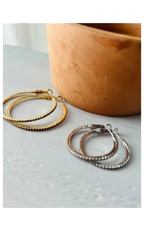 Pendientes Aros Circonitas