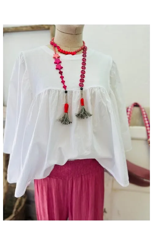 Collar Palermo Rosa