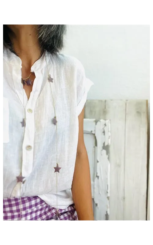 Collar Pisa Malva