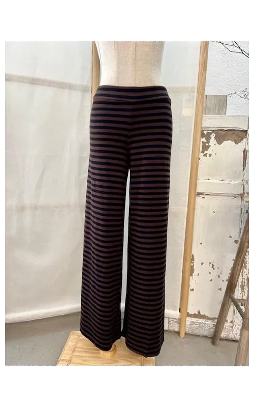 Pantalones Greta Marrón/Negro