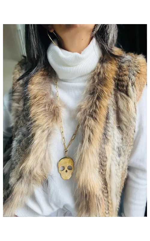 Collar Calavera Acero
